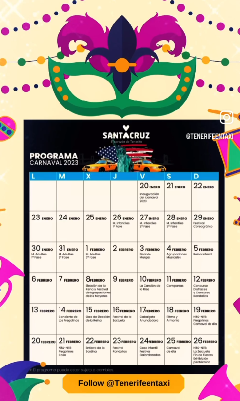 Santa Cruz en Carnaval